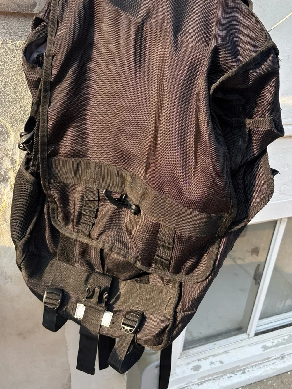 Men's Black Tactical Backpack - Durable Everyday Carry